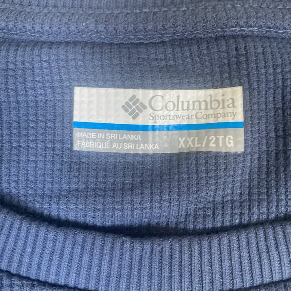 COLUMBIA PHG Mens 2XL Long Sleeve Blue Tested Tough Winter Shirt - Picture 4 of 7